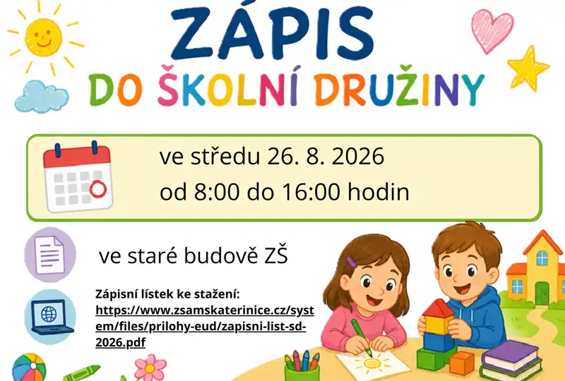 zápis ŠD