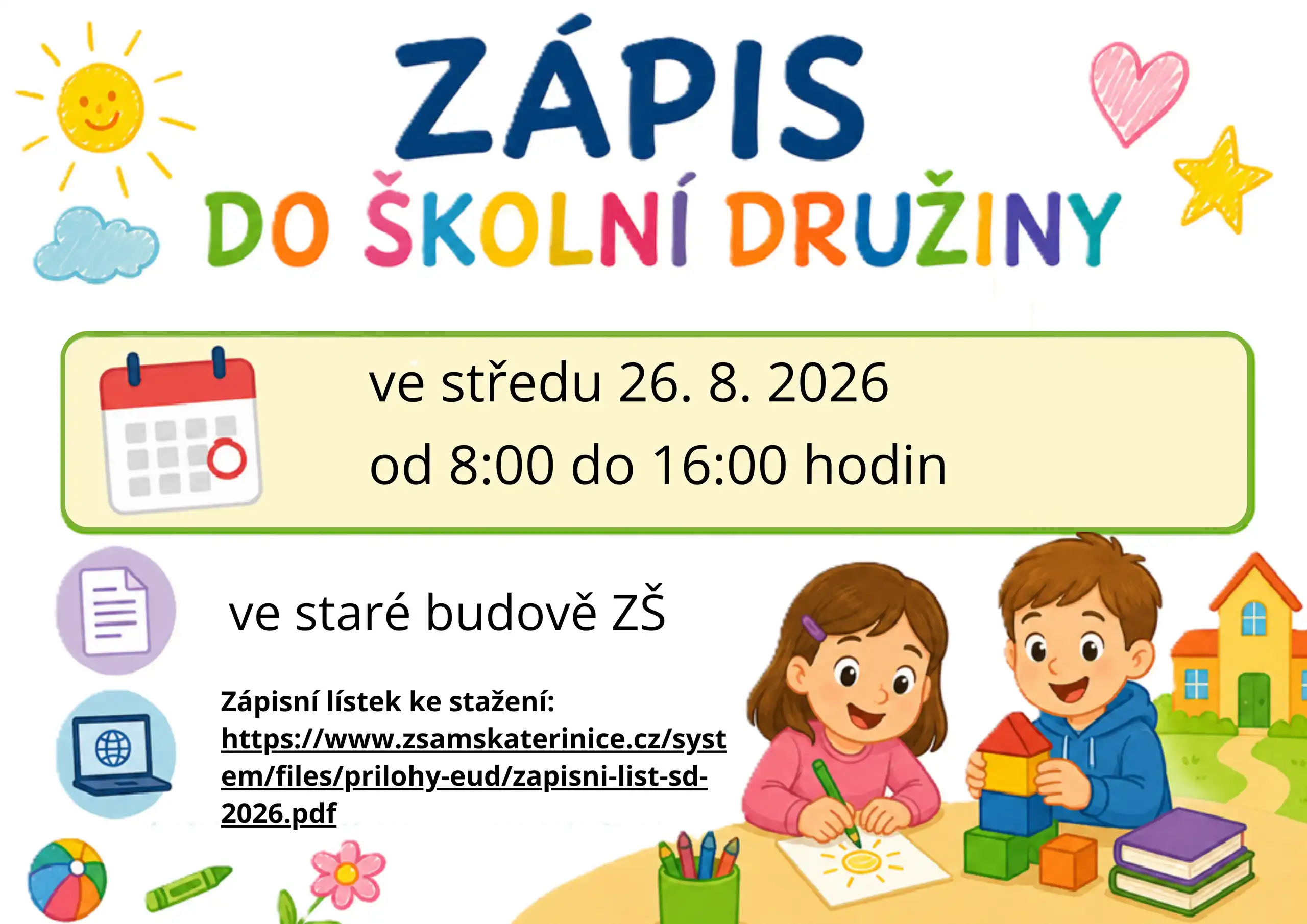 zápis ŠD